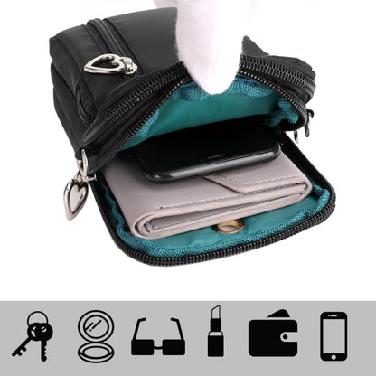 JANKS Small Crossbody Bags for Women Mini Cell Phone Purses with Crossbody Strap Phone Wallet Purses Shoulder Bag Nylon Arm Bag